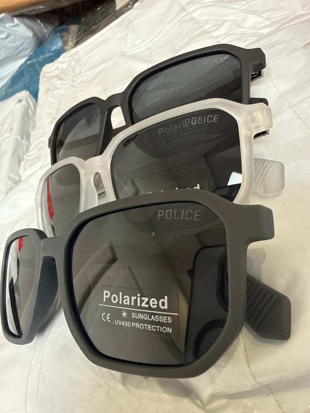 Imported Sunglasses Police Black Polorized
