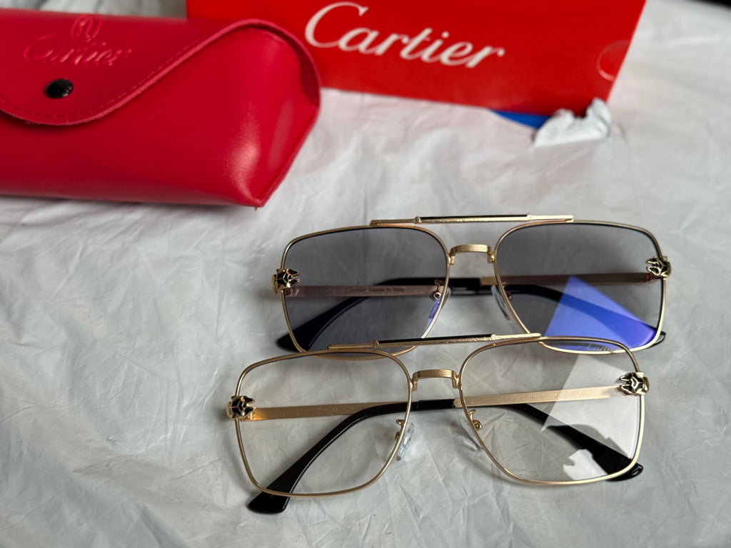 Imported Sunglasses Cartier Gold All in One